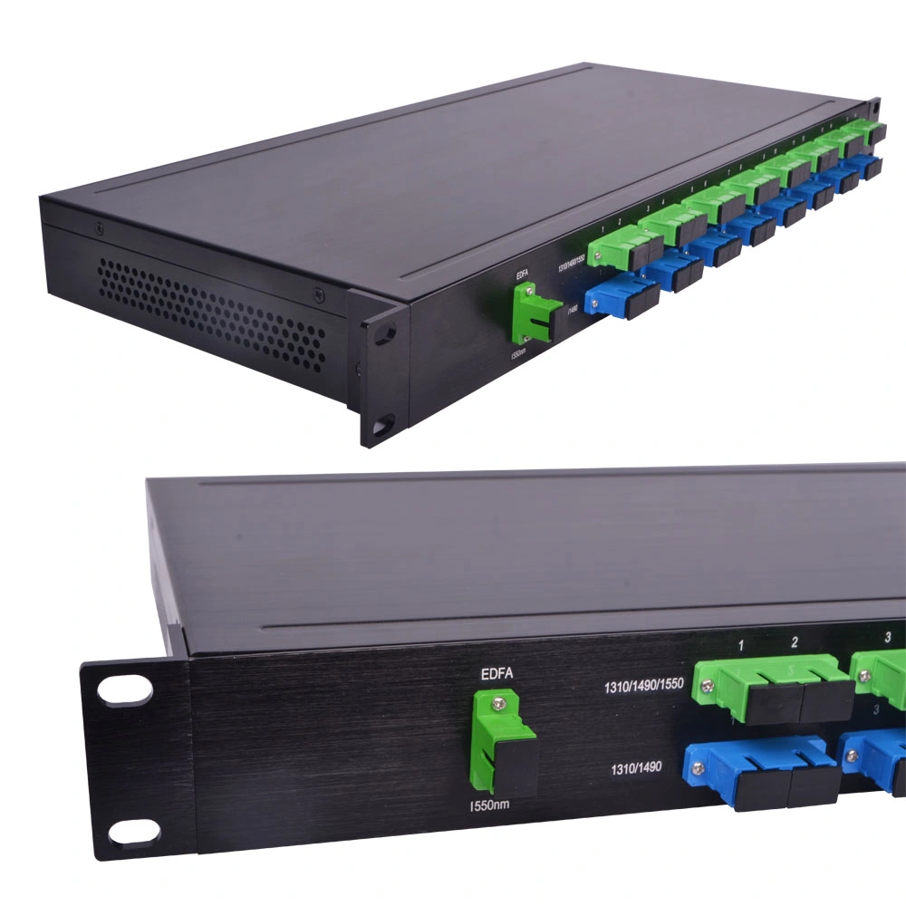 Rack Mount FTTX 1310/1490/1550nm CWDM/Fwdm/DWDM